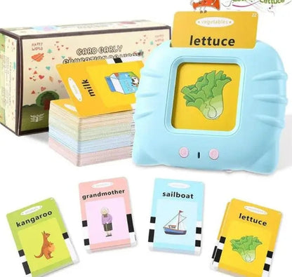 Educational Talking Flash Cards with Audio Learning System for Kids