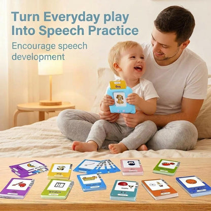 Educational Talking Flash Cards with Audio Learning System for Kids